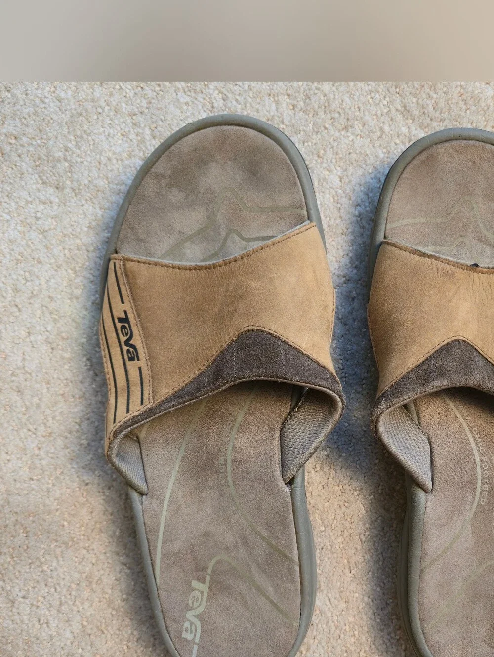 TEVA 1002120 JETTER MENS SIZE 11 SANDAL SHOES BROWN Langdon